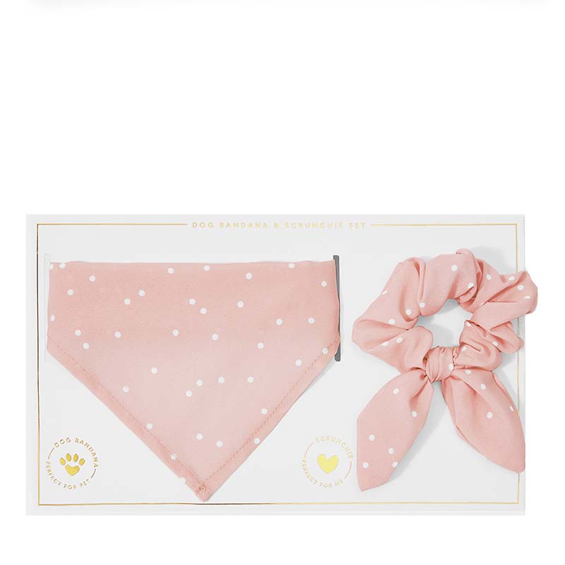 katie-loxton-dog-bandana-scrunchie-set-pink-packaged