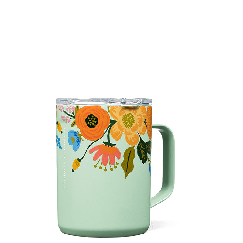 CORKCICLE | Coffee Mug - Mint Lively Floral