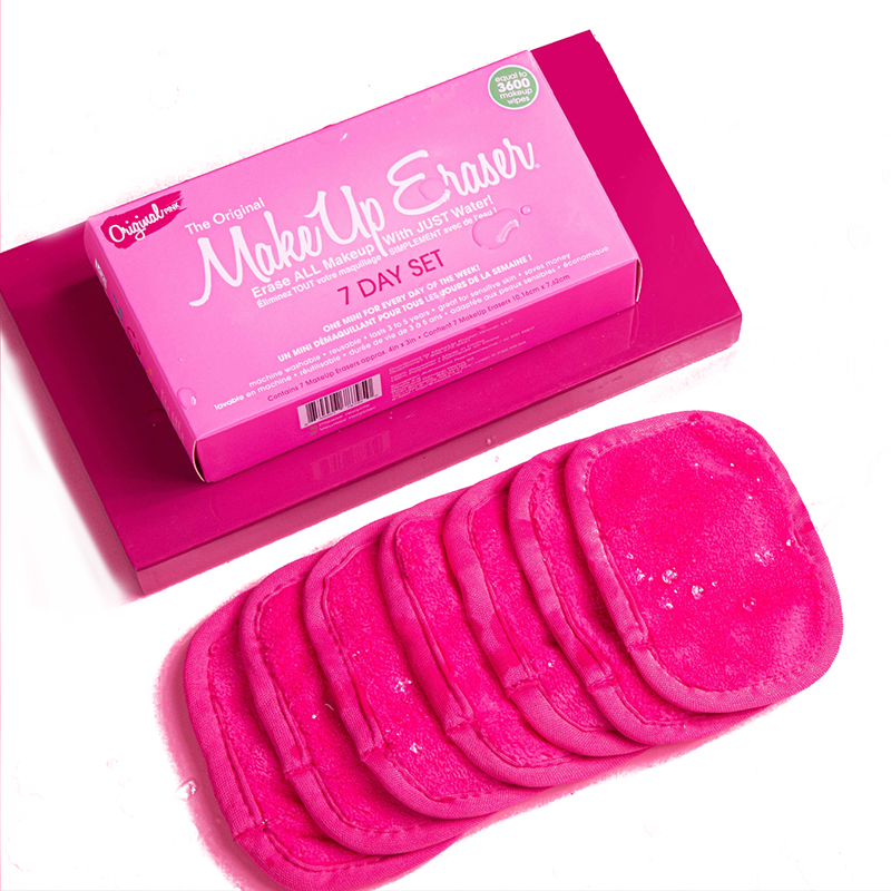 MAKEUP ERASER OG Pink 7 Day Set