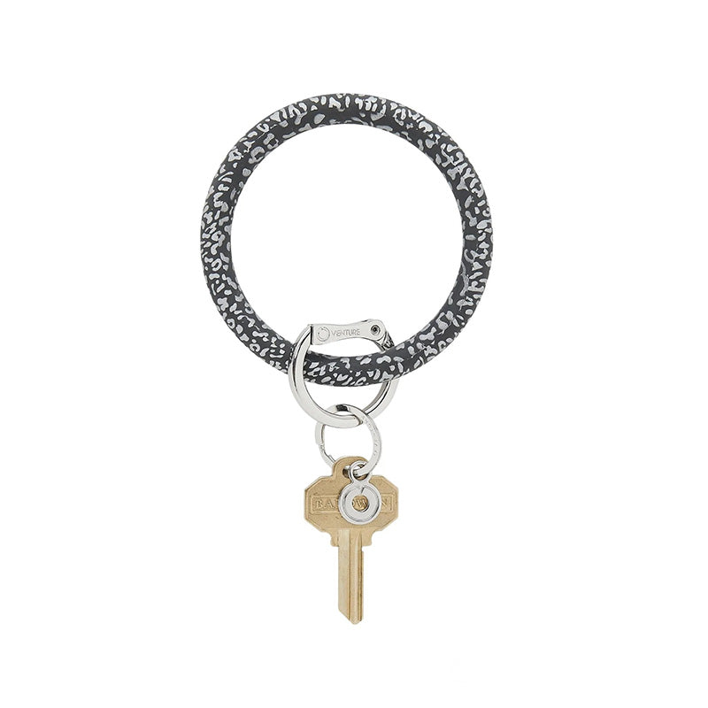 Quicksilver Rings O-VENTURE | Big O Silicone Key Ring - Quicksilver Cheetah