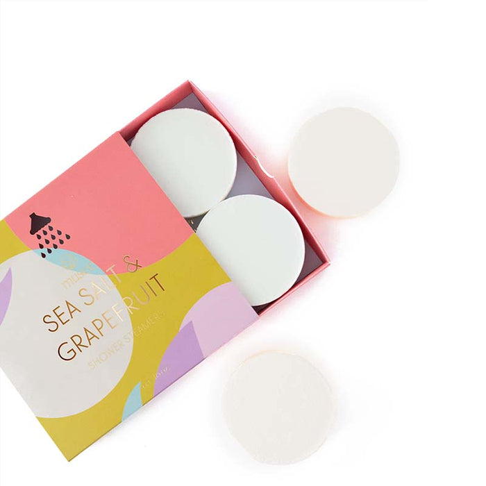 musee-bath-sea-salt-grapefruit-shower-steamers