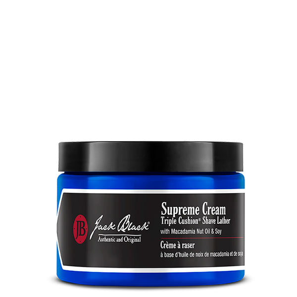 JACK BLACK | Supreme Cream Triple Cushion Shave Lather