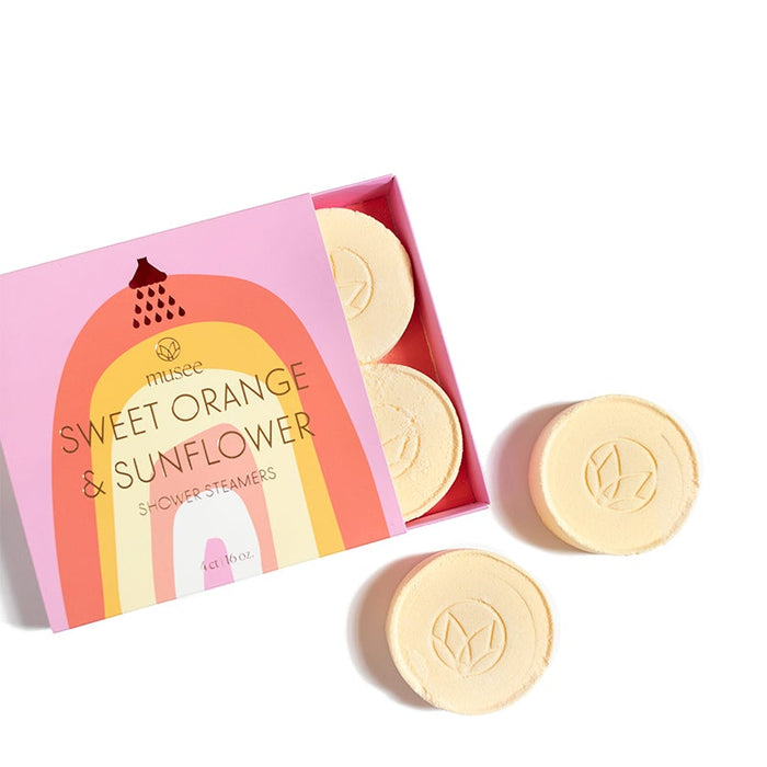 musee-bath-sweet-orange-sunflower-shower-steamers