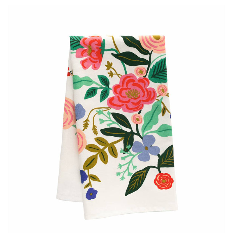 rifle-paper-co-floral-vines-tea-towel