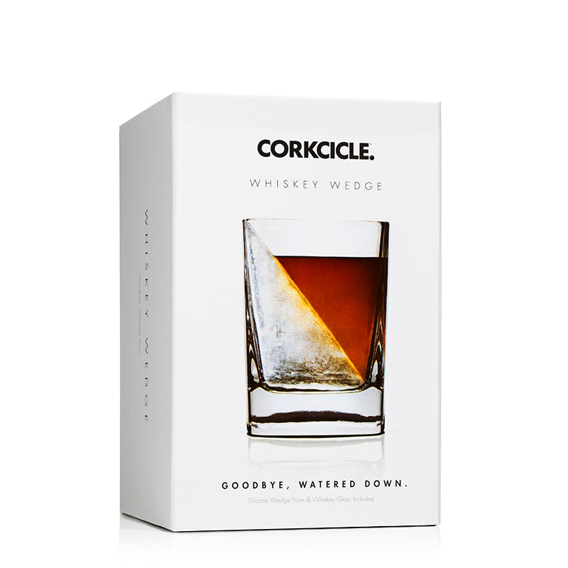 Corkcicle Whiskey Wedge Glass