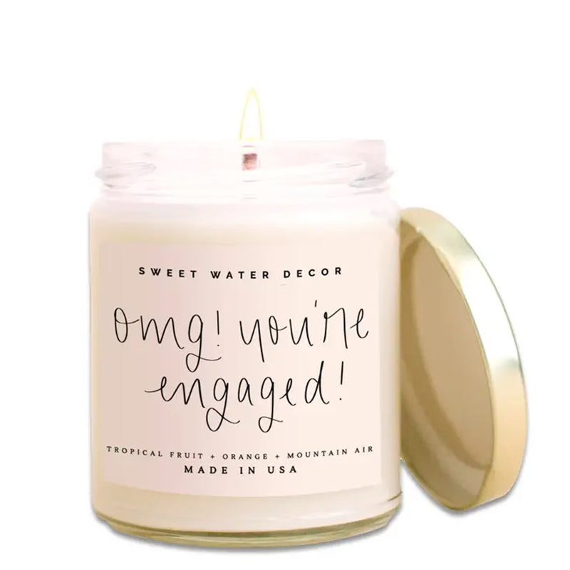 SWEET WATER DECOR | You're Engaged! Soy Candle